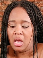 Bigtitted milf Francisca feeding on man goo