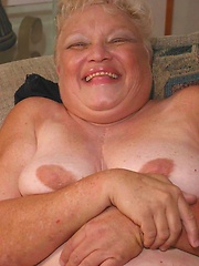 kinky amateur granny showing her goodies